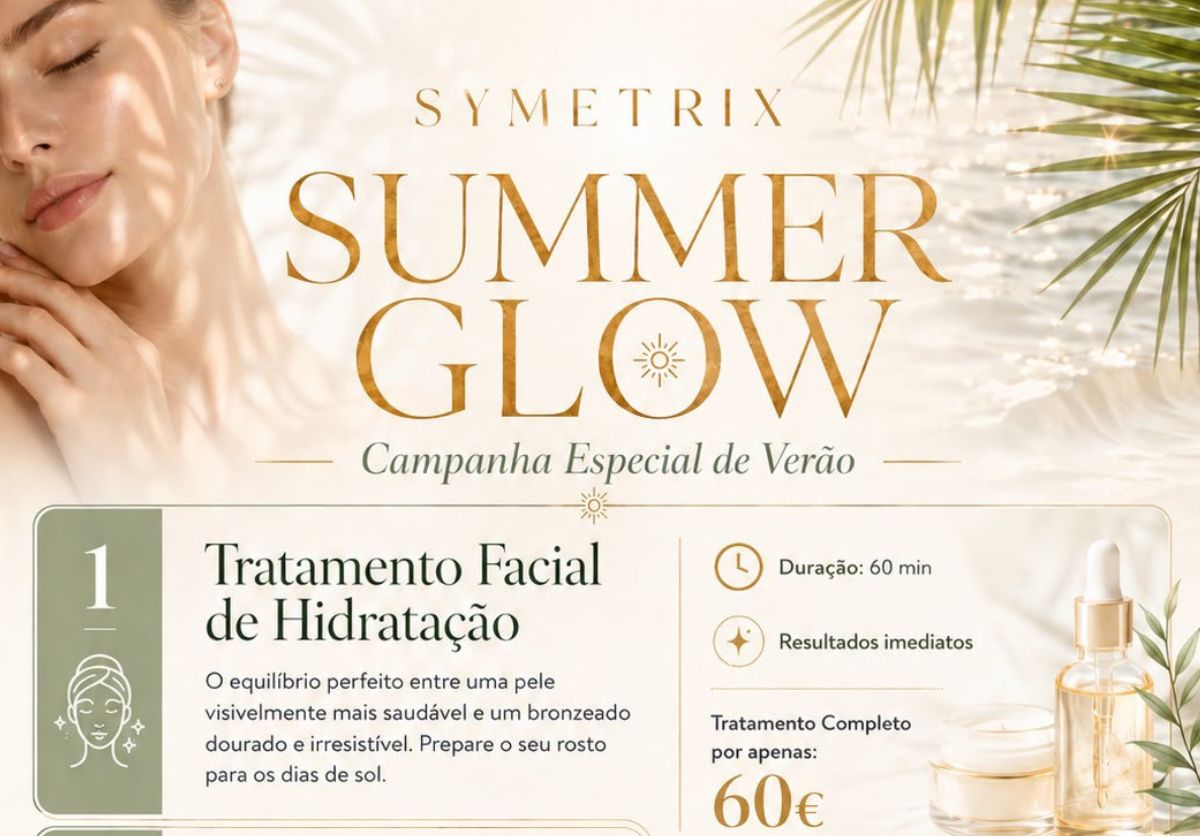 Symetrix Summer Glow: cuidados de verão para o rosto, corpo e pernas